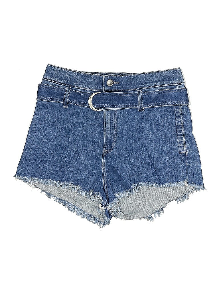 Pre-owned Express Denim Shorts In Blue