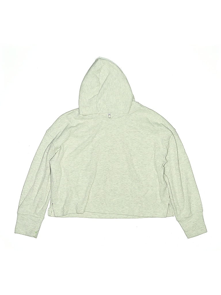 Pre-owned Old Navy Kids' Zip Up Hoodie In Green