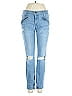 Current/Elliott Hearts Blue Jeans Size 27 waist - photo 1
