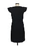 J.Crew 100% Polyester Solid Black Casual Dress Size 8 - photo 2