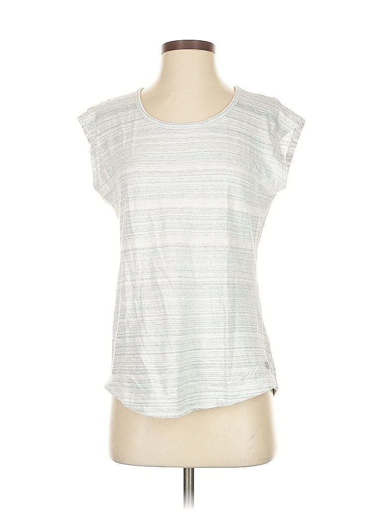 Pre-owned T By Talbots Active T-shirt In Silver