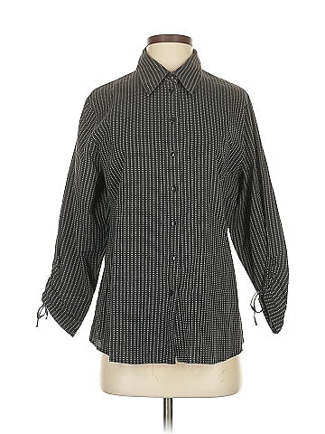 Anne Fontaine 3/4 Sleeve Button-Down Shirt (view 1)