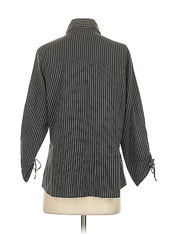 Anne Fontaine 3/4 Sleeve Button-Down Shirt (view 2)