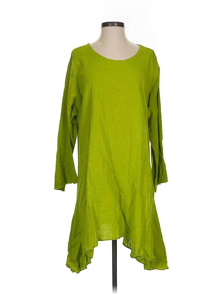 Assorted Brands Casual Dress In Green