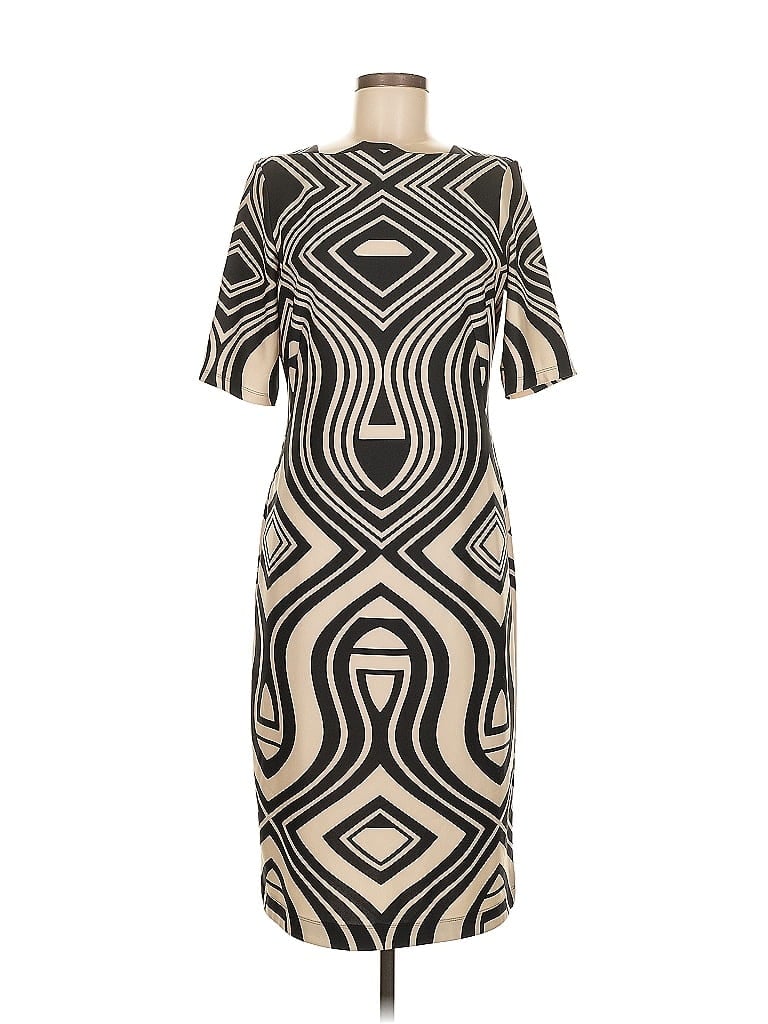 Pre-owned Gabby Skye Cocktail Dress In Black