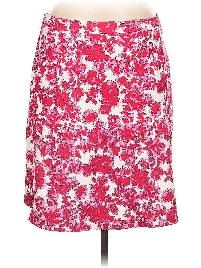 Pre-owned Margaret M Casual Skirt In Red
