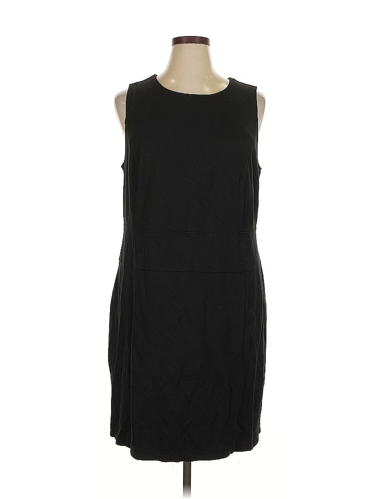Pre-owned Signature Collection Casual Dress In Black
