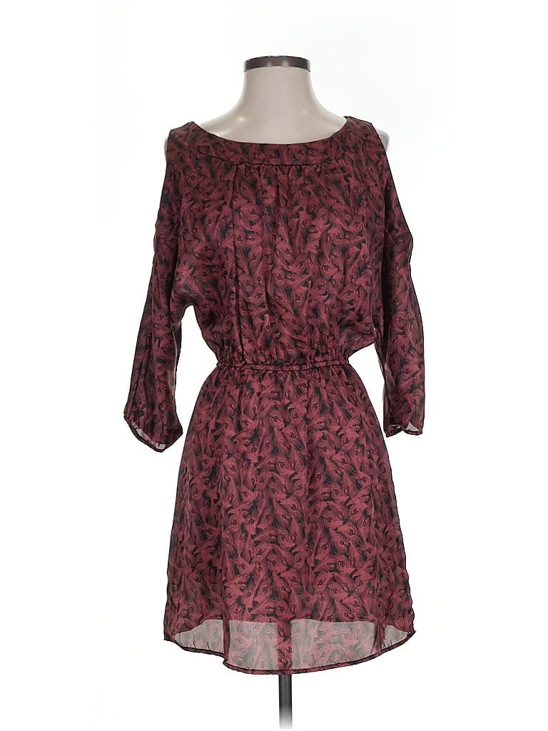 Pre-owned Assorted Brands Casual Dress In Brown
