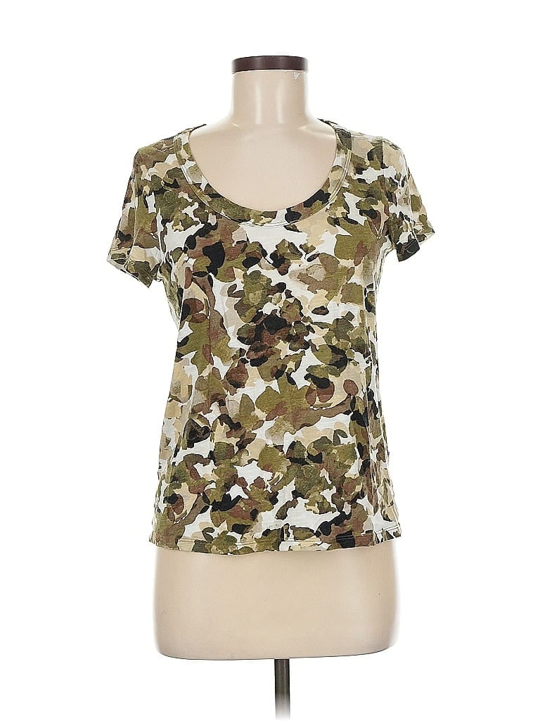 Pre-owned Banana Republic Short Sleeve T-shirt In Green