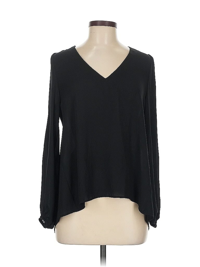EIGHT SIXTY Pre-owned Long Sleeve Blouse In Black