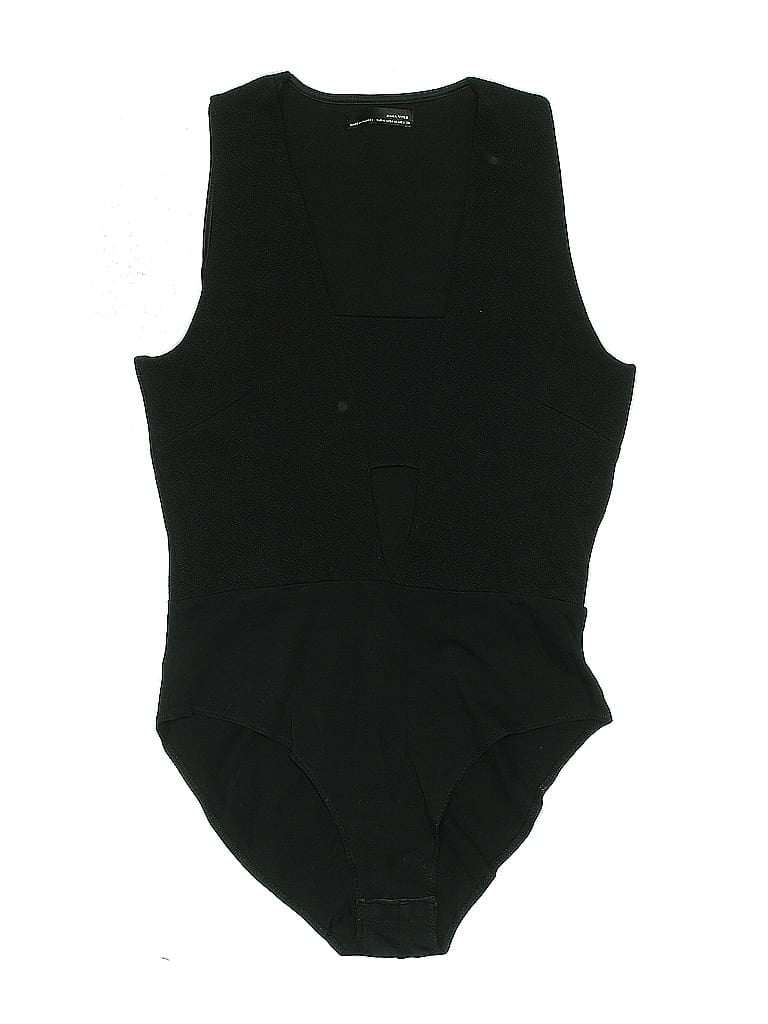 Pre-owned Zara W&b Collection Bodysuit In Black