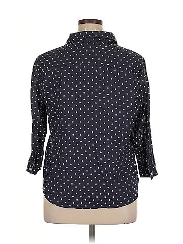 Karen Scott 3/4 Sleeve Button-Down Shirt (view 2)