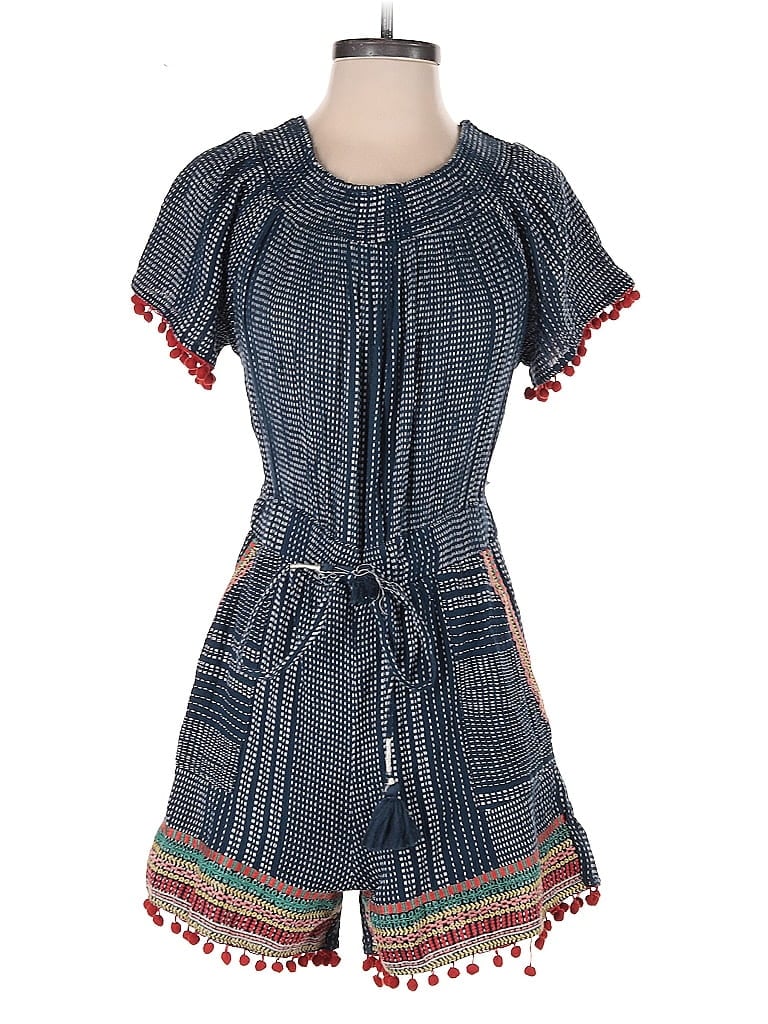 Pre-owned Thml Romper In Blue