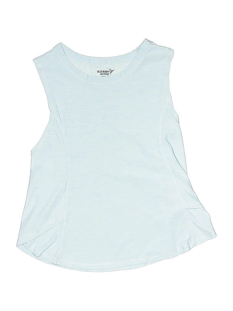 Pre-owned Active By Old Navy Kids' Sleeveless T-shirt In Blue