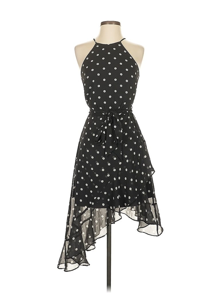 Pre-owned Guess Cocktail Dress In Black