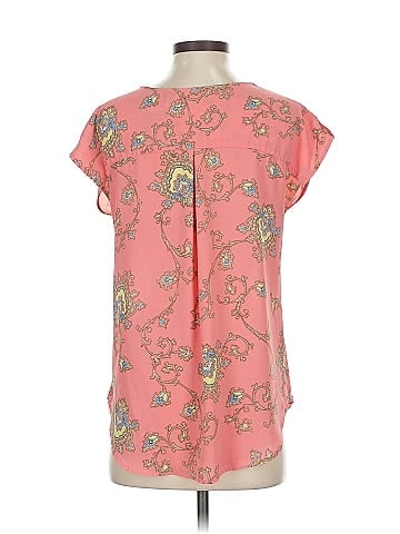 Soho JEANS NEW YORK & COMPANY Short Sleeve Blouse (view 2)