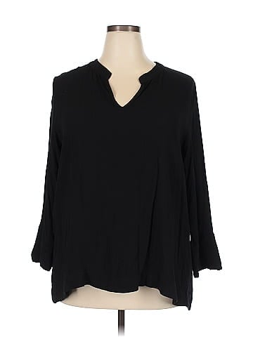Soft Surroundings 3/4 Sleeve Blouse (view 1)