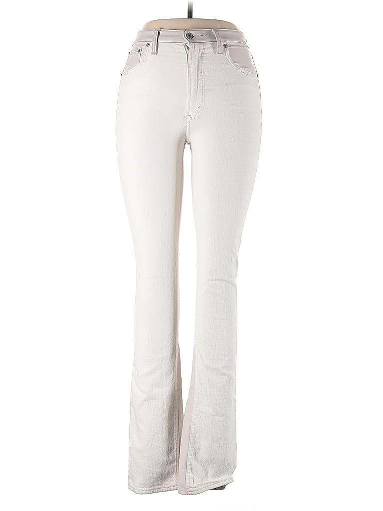 ABERCROMBIE & FITCH Pre-owned Jeans In White