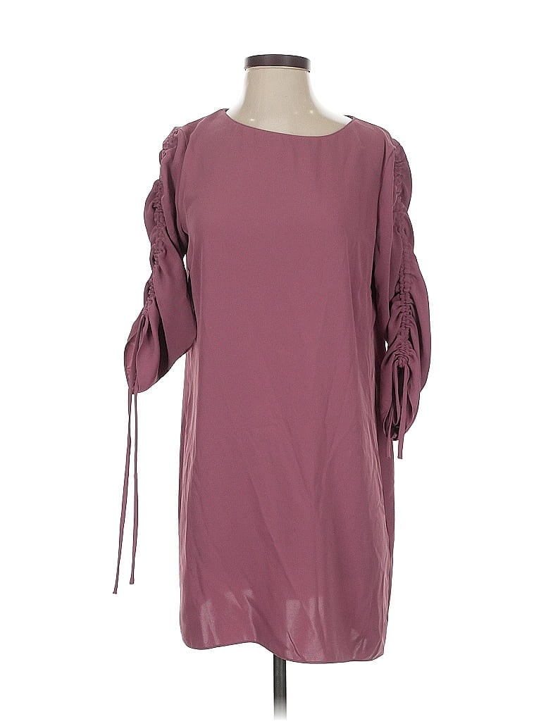 Pre-owned Amanda Uprichard Cocktail Dress In Burgundy