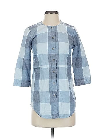 Pendleton 3/4 Sleeve Button-Down Shirt (view 1)