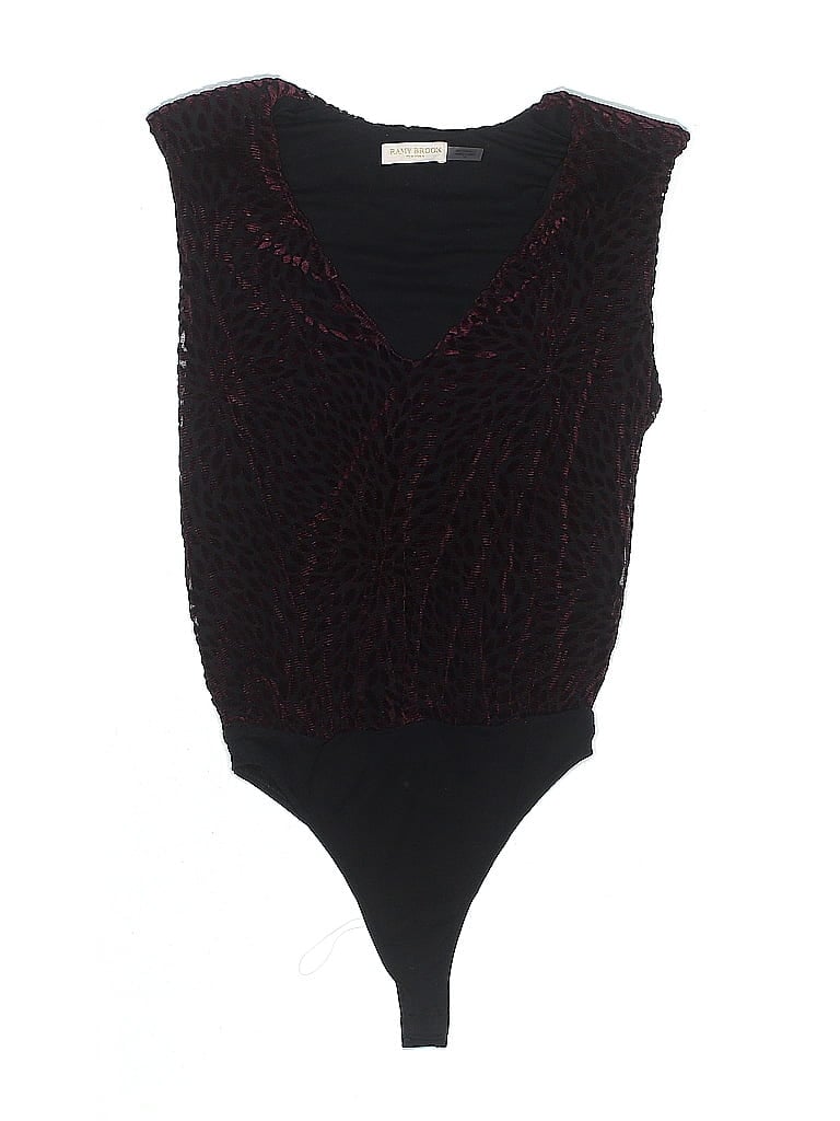 Click to view more detailed imagery on our partner's website Pre-owned Ramy Brook Bodysuit In Black