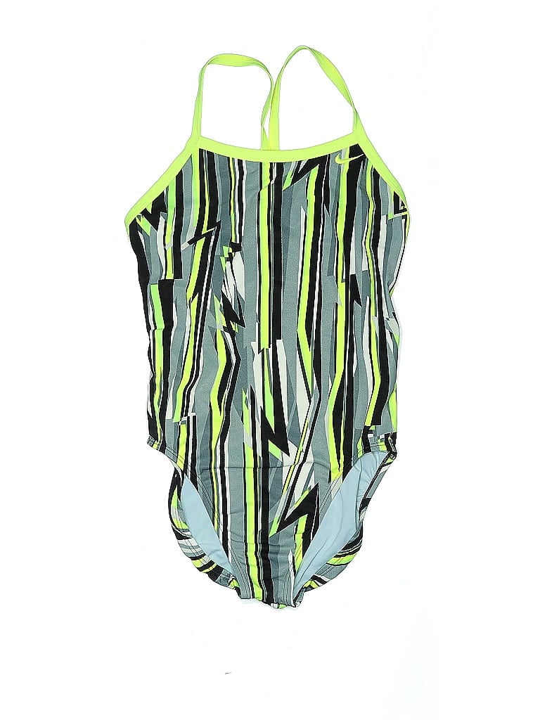 Click to view more detailed imagery on our partner's website Pre-owned Nike One Piece Swimsuit In Green