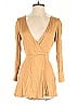 Urban Outfitters Polka Dots Gold Romper Size S - photo 1