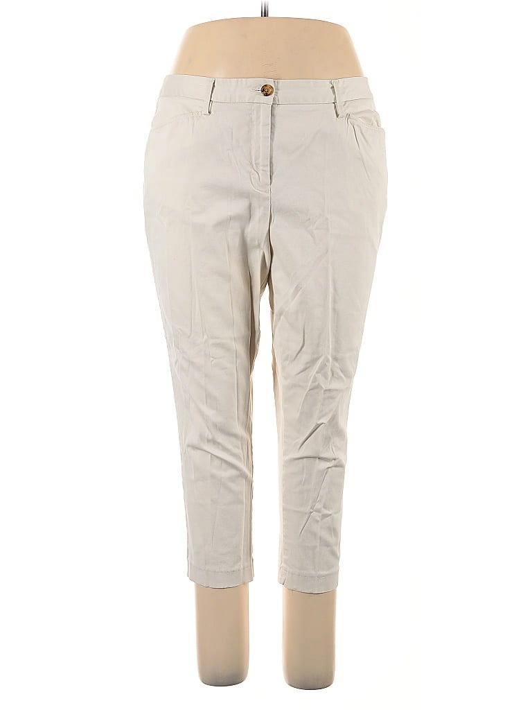 Click to view more detailed imagery on our partner's website Pre-owned Lands' End Khaki Pant In Brown
