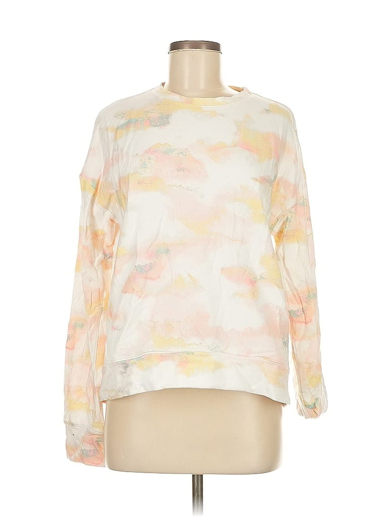 Pre-owned All In Motion Sweatshirt In White