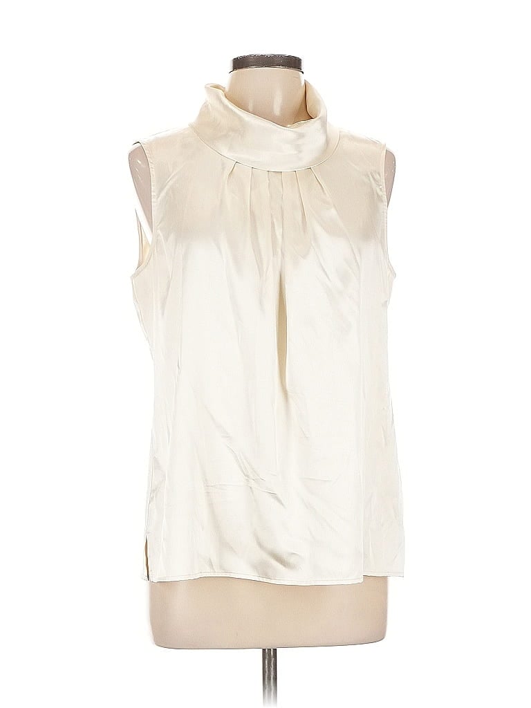 CHICO'S Pre-owned Sleeveless Blouse In White