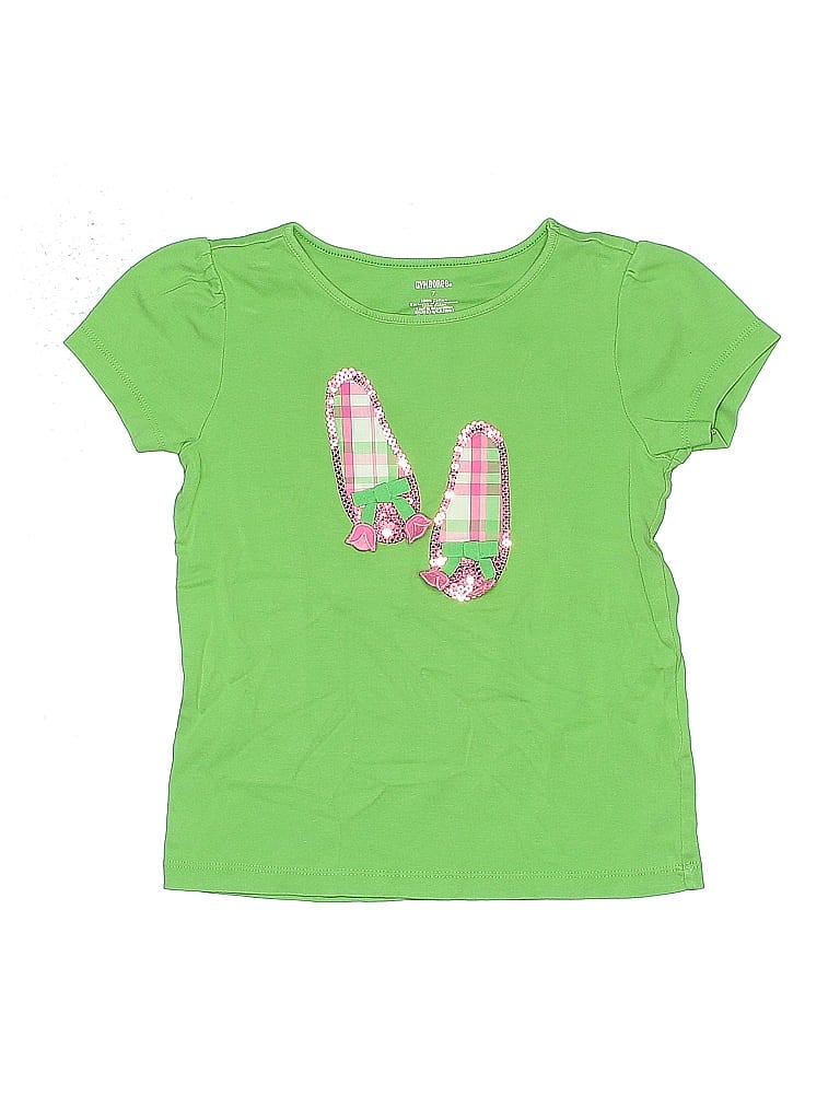 Pre-owned Gymboree Kids' Short Sleeve T-shirt In Green