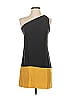 Tt Collection 100% Polyester Color Block Gray Black Casual Dress Size 2 - photo 1
