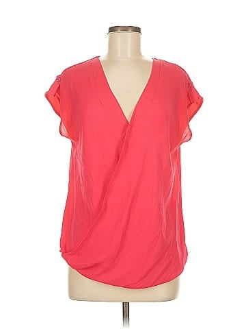 Soho JEANS NEW YORK & COMPANY Short Sleeve Blouse (view 1)