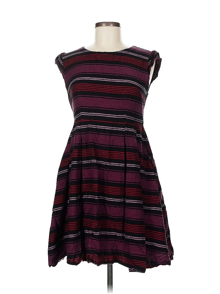 Pre-owned Mata Traders Casual Dress In Purple