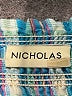Nicholas 100% Cotton Checkered-gingham Blue Casual Dress Size 12 - photo 7