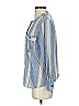 Joie Stripes Blue Long Sleeve Blouse Size XS - photo 5