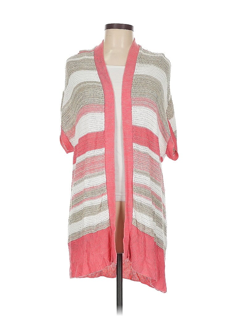 Pre-owned Skies Are Blue Cardigan Sweater In Pink