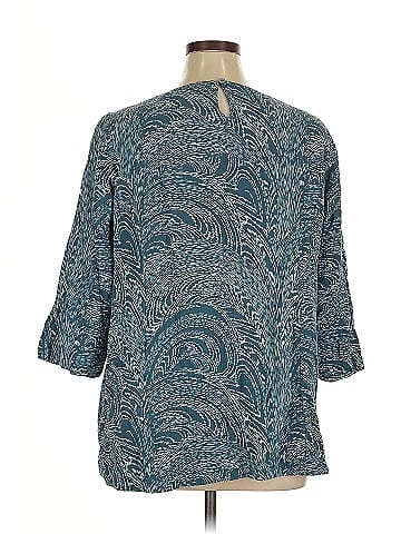 Soft Surroundings 3/4 Sleeve Blouse (view 2)