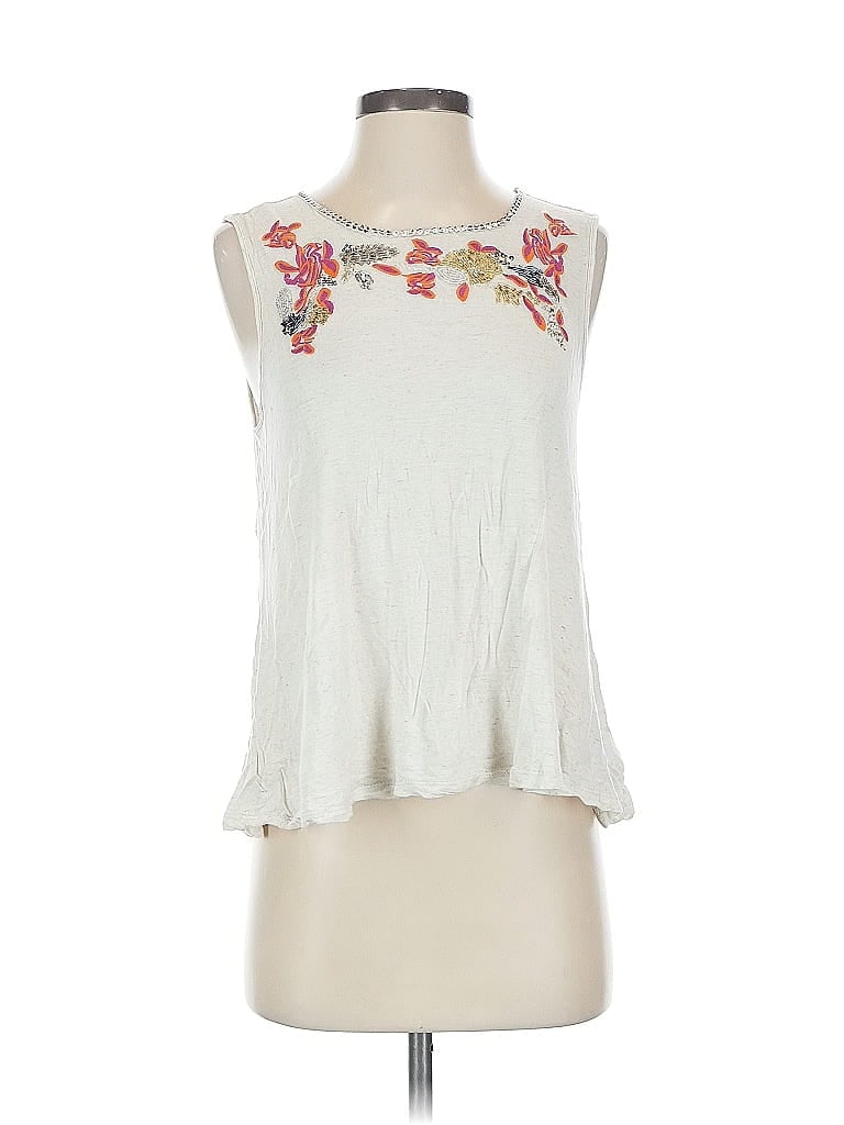 W5 Pre-owned Sleeveless Blouse In White