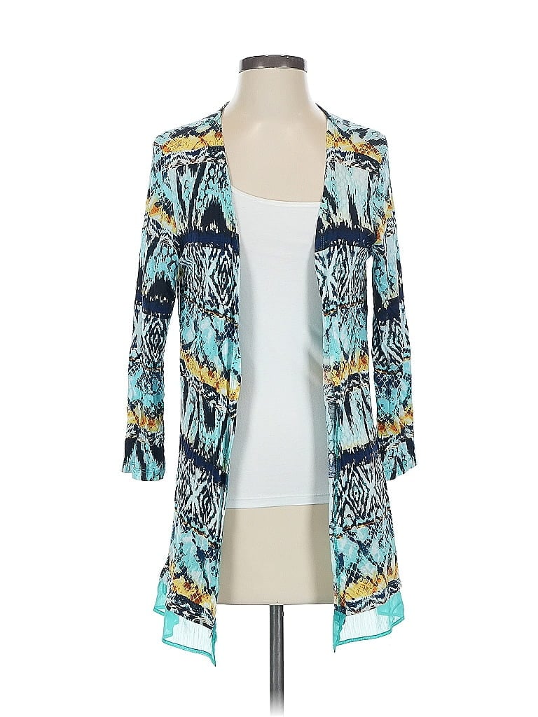 Click to view more detailed imagery on our partner's website Pre-owned New Directions Kimono In Blue