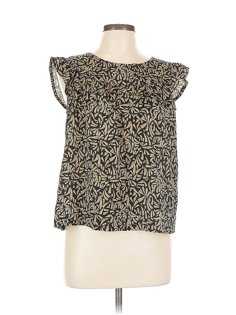 Pre-owned I Love H81 Sleeveless Blouse In Gold