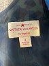 Matthew Williamson 100% Polyester Print Blue Cocktail Dress Size 4 - photo 7