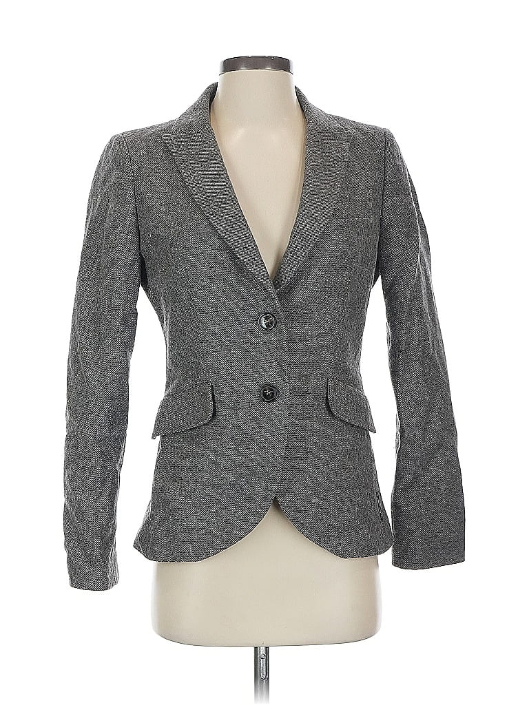 Click to view more detailed imagery on our partner's website Pre-owned Armani Jeans Wool Blazer Jacket In Gray