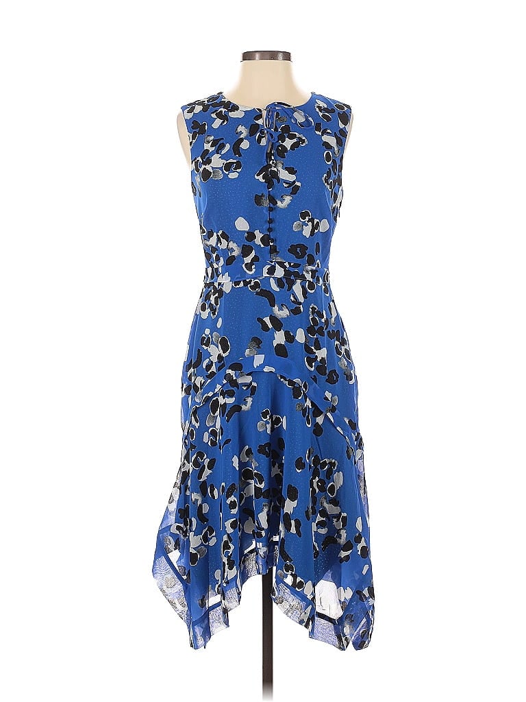 Pre-owned Cabi Cocktail Dress In Blue