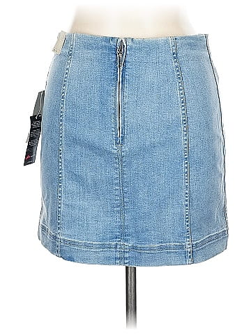Jolt Denim Skirt (view 2)