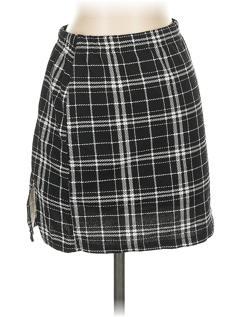 Pre-owned Shein Casual Skirt In Black
