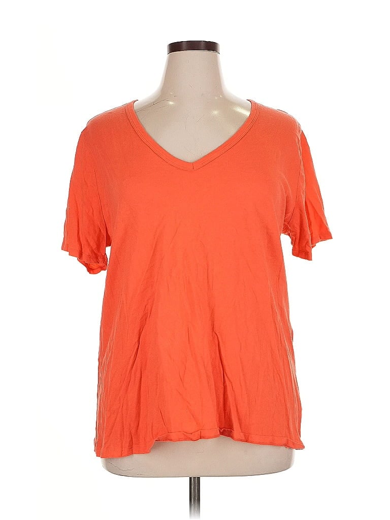 AVA & VIV Pre-owned Short Sleeve T-shirt In Orange