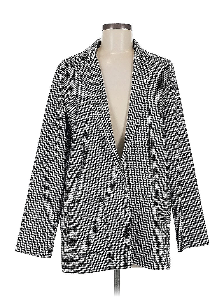 Pre-owned Ambiance Blazer Jacket In Gray