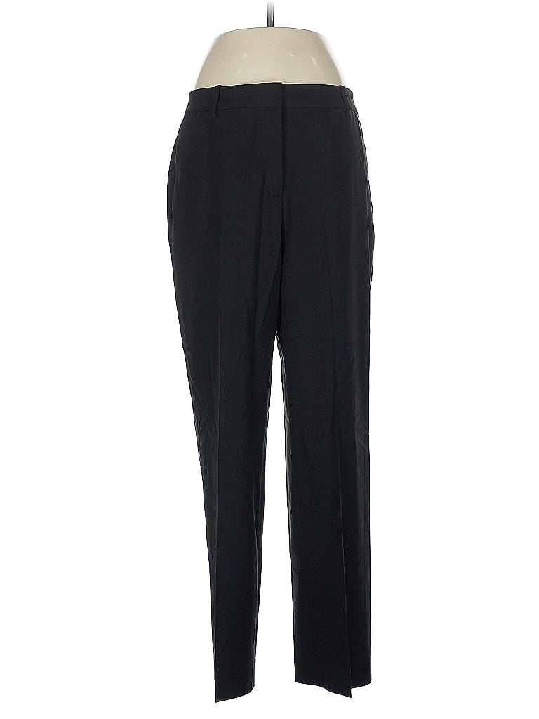 Pre-owned Lafayette 148 Wool Pants In Black
