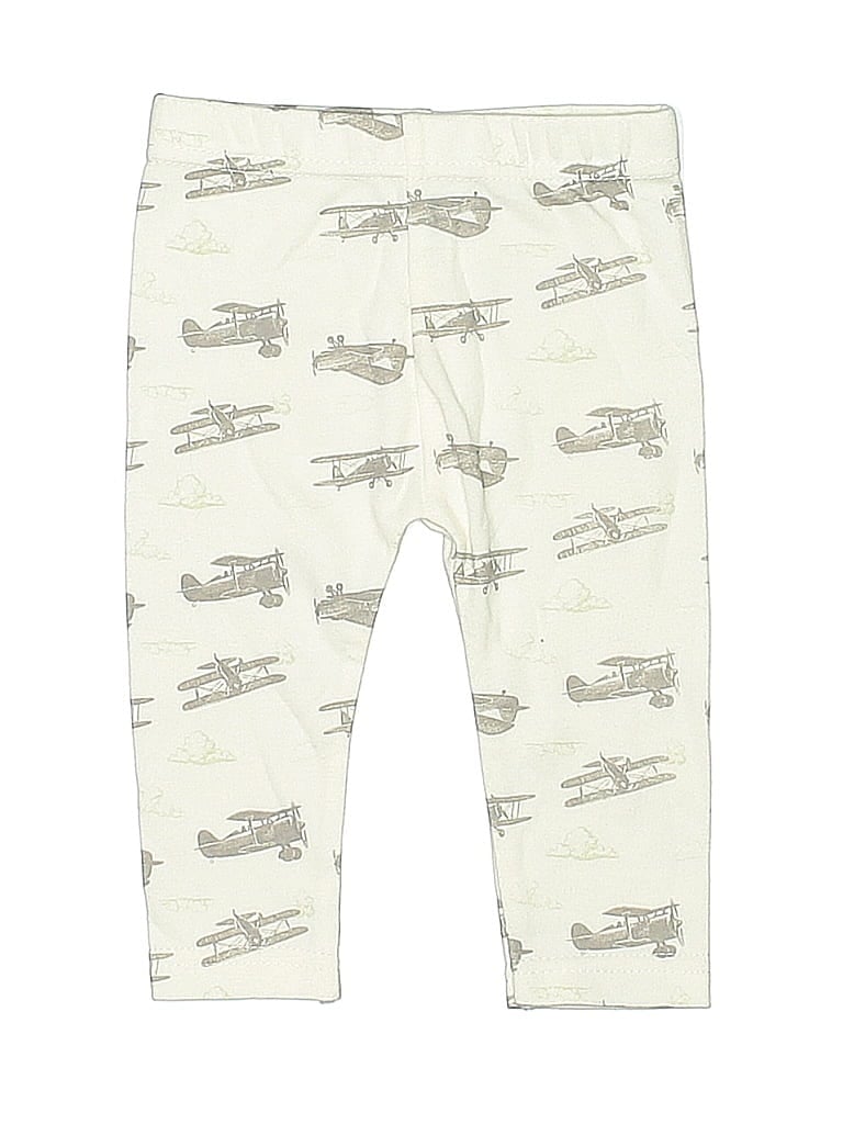 Pre-owned Badgley Mischka Babies' Khaki Pant In White